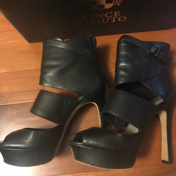 Vince Camuto Open toe heels, size 6.5 - Picture 3 of 7
